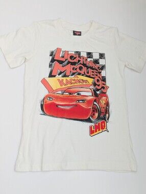 NWOT Disney Pixar Unisex Kids (Size 7) Lightning McQueen Graphic Tee/T-Shirt